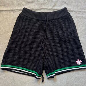 Casablanca  Crochet Wave Cotton Shorts